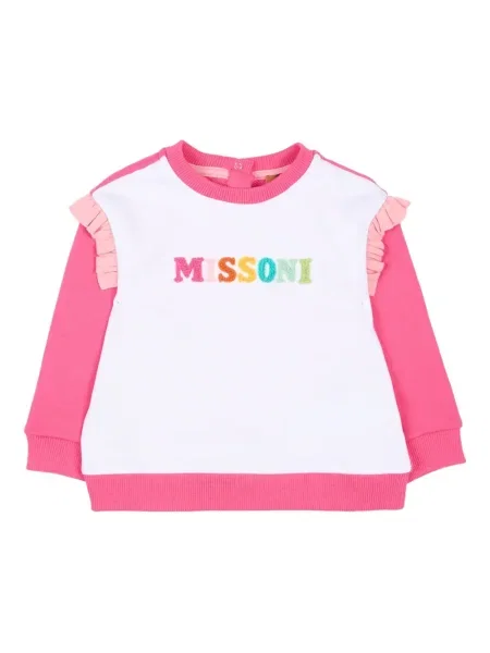 Bluza dziecięca Missoni różowa