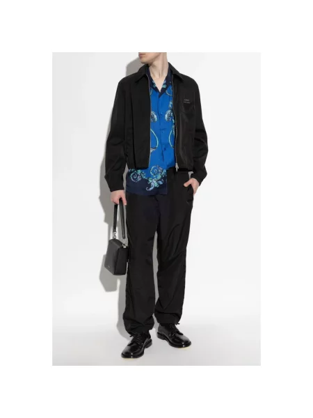 Koszula dżinsowa Versace Jeans Couture niebieska
