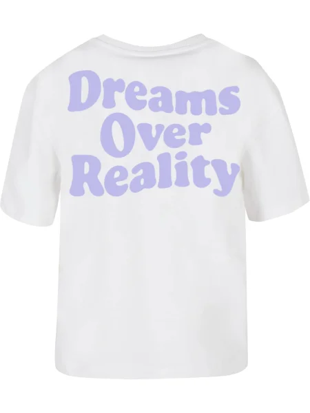 Mister Tee Tricou Dreams Over Reality indigo alb