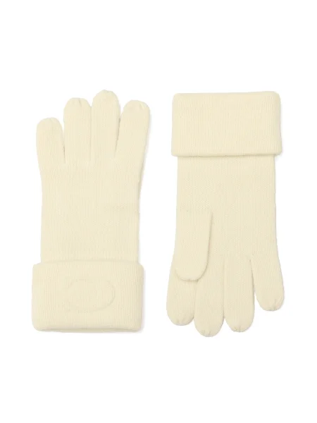 COACH Rokavice volneno bela