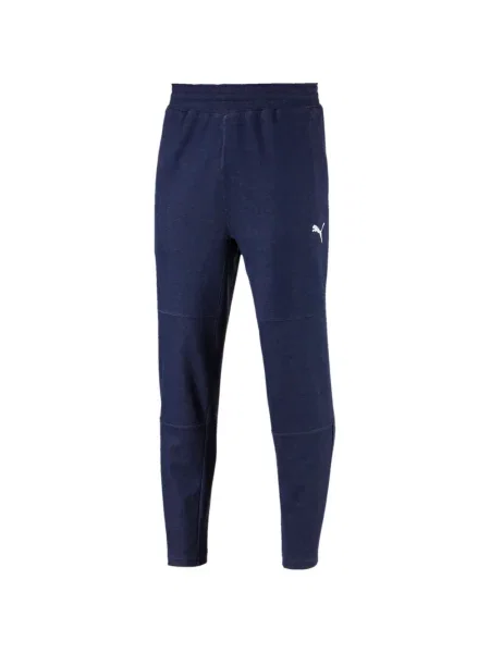Pantaloni Puma alergare albastru