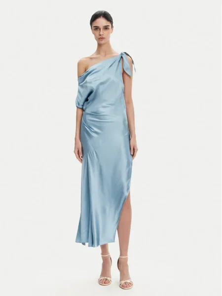 PINKO Rochie cocktail celest albastru