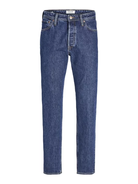 JACK & JONES Jeans JJICHRIS JJORIGINAL închis albastru