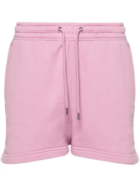 Szorty Maison Kitsune różowe