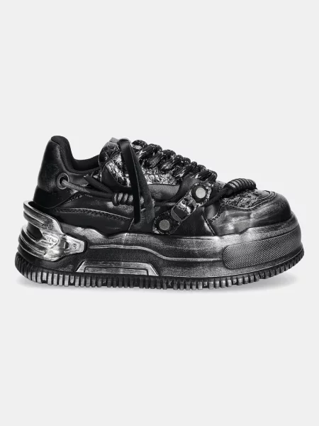 Кросівки Koi Footwear Metamorphosis Distressed Platoform чорний