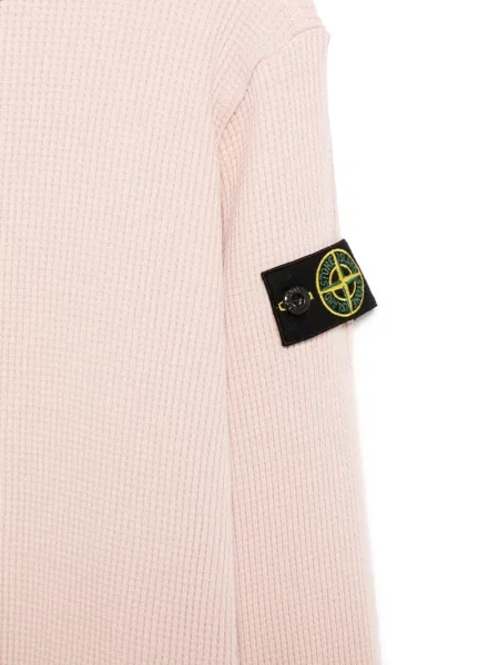 Bluza dziecięca Stone Island różowa