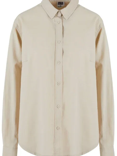 Urban Classics Bluză kitt alb