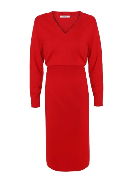 TATUUM Rochie tricotat JASMINE' roșu