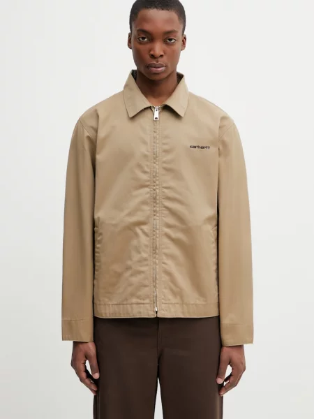 Carhartt WIP Module Script Jacket μπουφάν Ανδρικό μπεζ