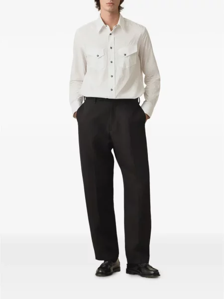 Csíkos twill ing Paul Smith fehér