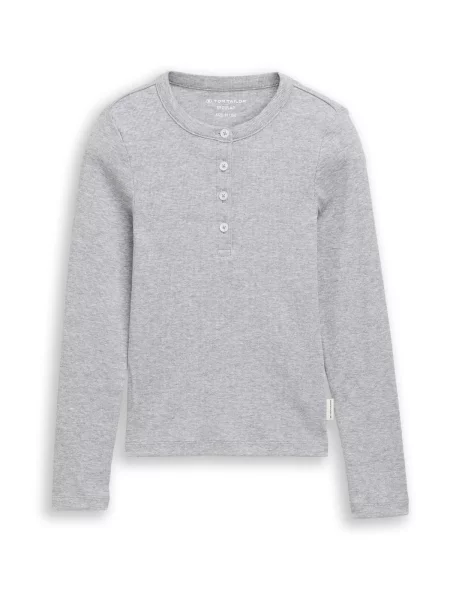 TOM TAILOR Tricou deschis gri