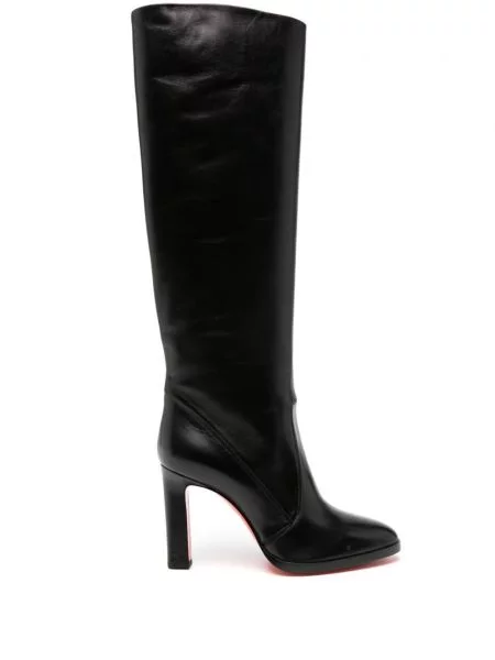 Botine Santoni din piele negru