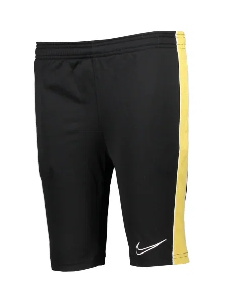 NIKE Sportske hlače žuta / crna bijela