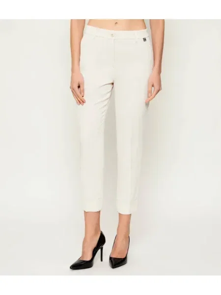 Marc Cain Pantaloni țigarete FRANCA | Straight fit bej