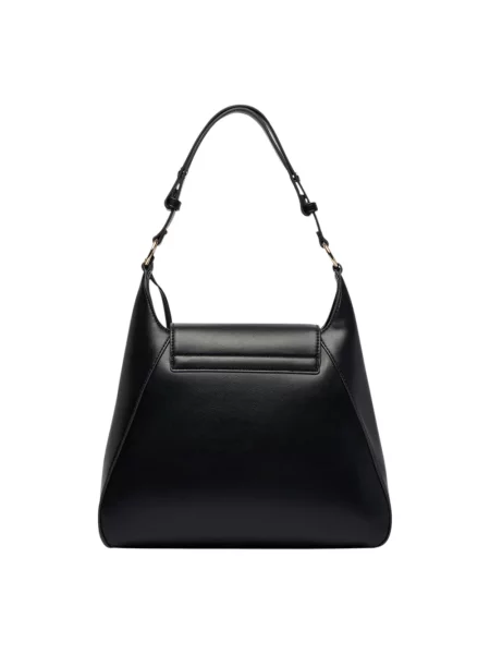 Torebka Love Moschino skórzana czarna
