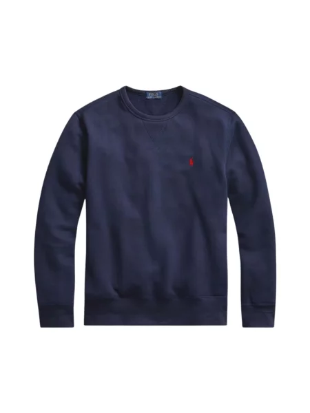 Bluza z wyhaftowanym logo Polo Ralph Lauren niebieska