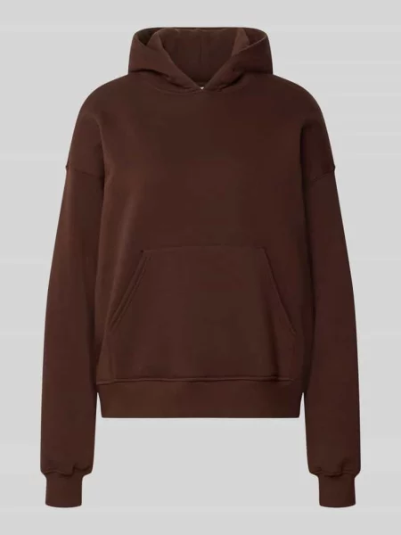 Bluza z kapturem o kroju relaxed fit z mieszanki bawełny model Iconic' Gina Tricot