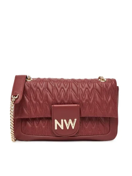 Nine West Дамска чанта бордо
