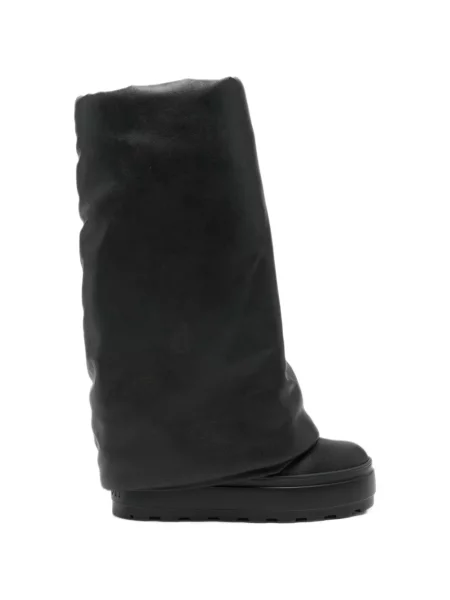Botine Casadei cu platformă negru