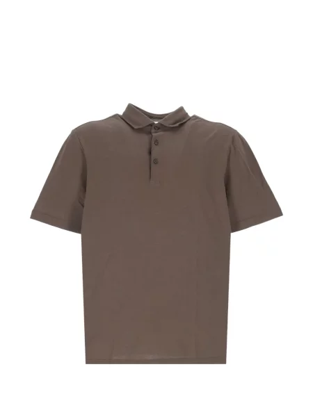 Scurt tricou polo Gran Sasso maro