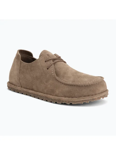 Čipkované poltopánky Birkenstock béžová