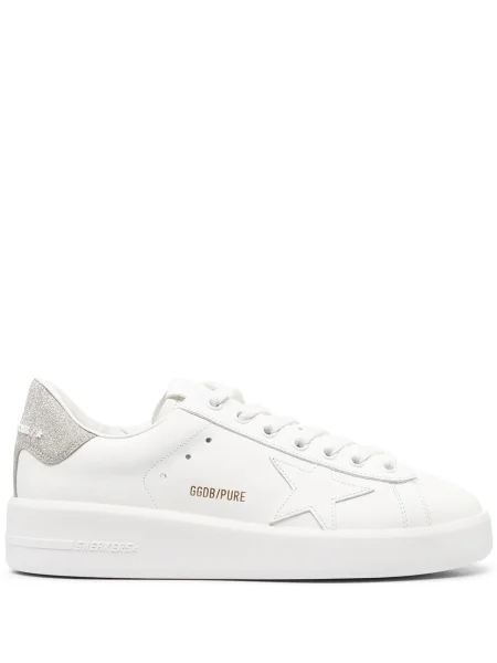 Sneakerși Golden Goose din piele alb
