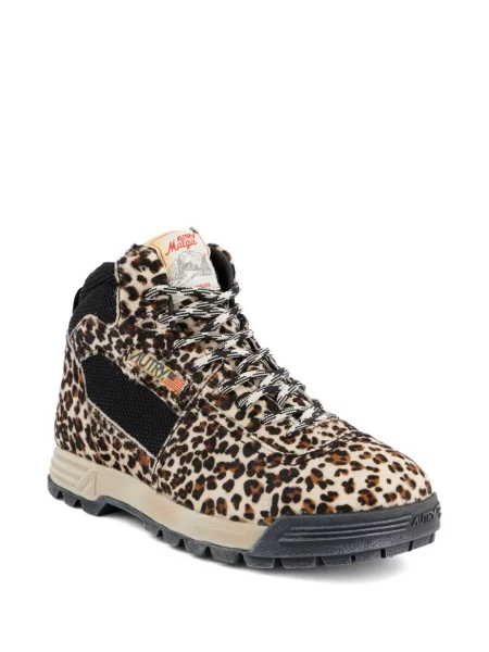 Sneakerși Autry cu imagine cu model leopard