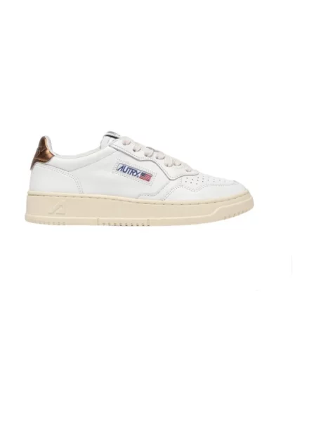 Sneakersy Autry skórzane białe