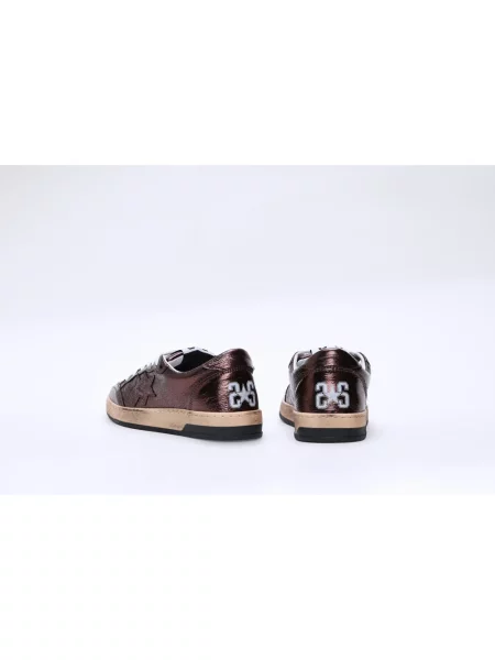 Sneakersy 2star skórzane brązowe