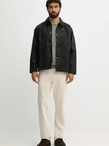 Barbour sweter WELLS czarny