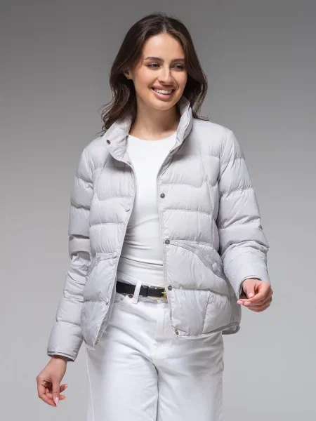 Демисезонная куртка Viva Wear серая