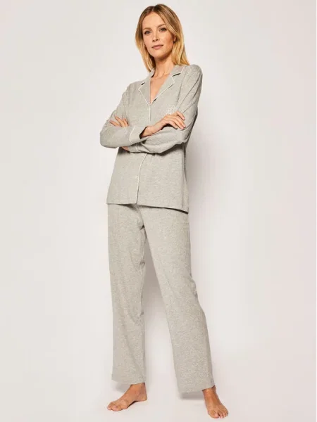 Lauren Ralph Lauren Piżama szary