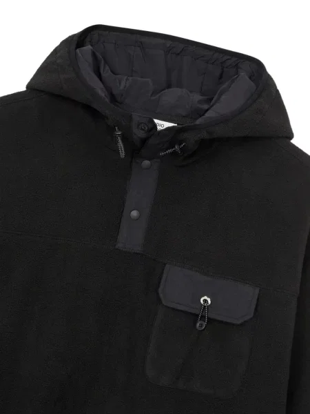Fleece hoodie Tomboy μαύρο