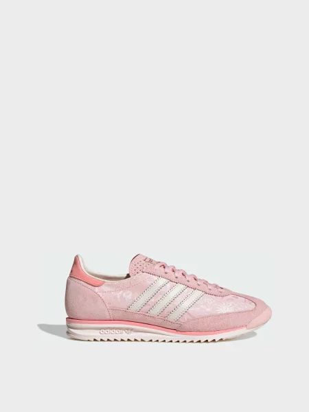 Шкіряні Кросівки adidas рожевий