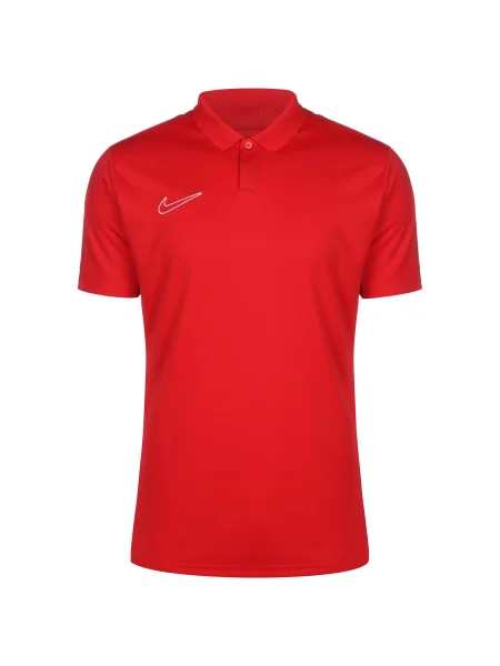 NIKE Funkcionalna majica Academy ognjeno rdeča / temno rdeča bela