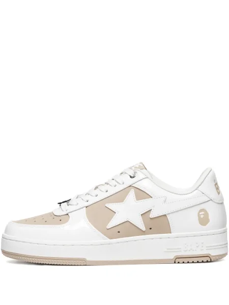Sneakerși A Bathing Ape® din piele alb