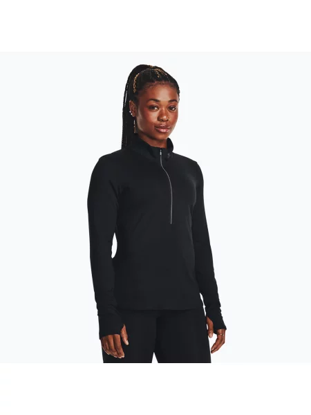 Běžecké tričko longsleeve Under Armour Launch Pro Half black/reflective černé