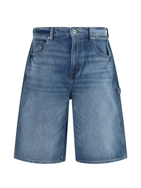 Pantaloni scurți din denim 7 For All Mankind albastru