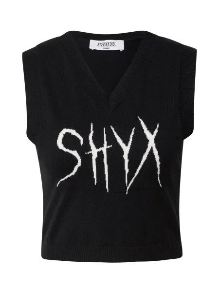 SHYX Tricou Kora / negru alb