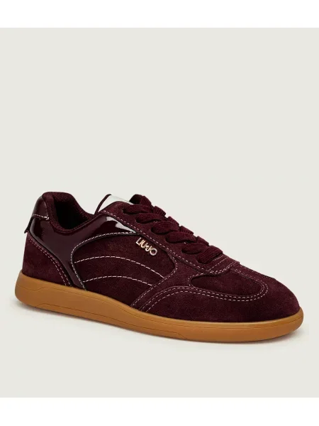 Liu Jo Sneakers Connor 01 | piele întoarsă roșu