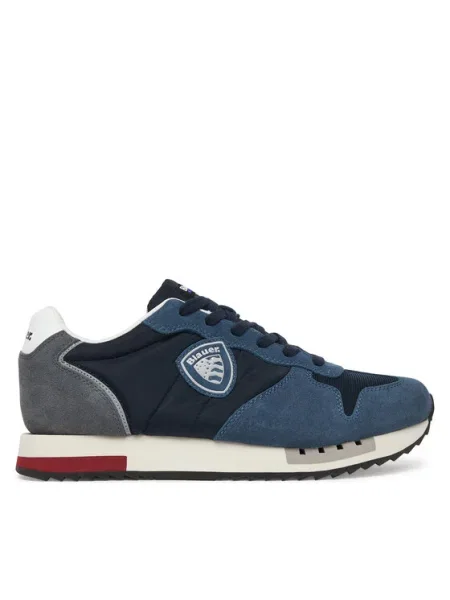 Blauer Sneakers Bleumarin albastru