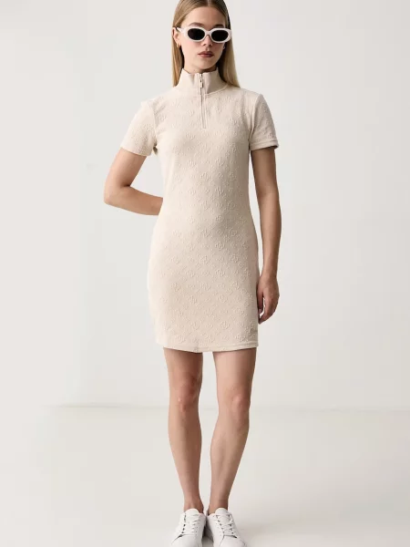Guess rochie de vară LAUDOMIA bej
