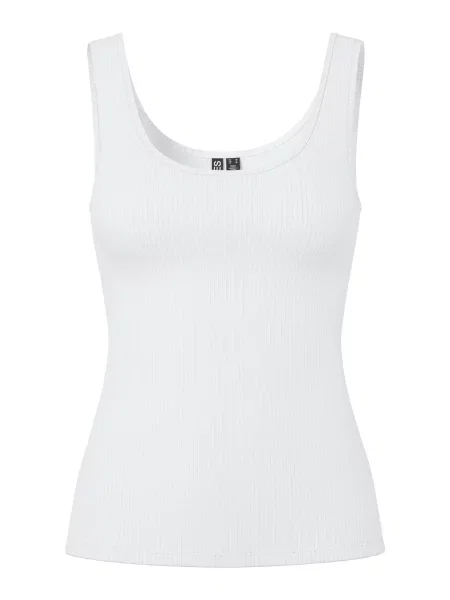 PIECES Top PCKITTE' alb