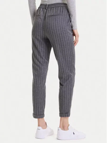 VERO MODA Hlače VMMAYA MACY svijetlosiva / melange siva