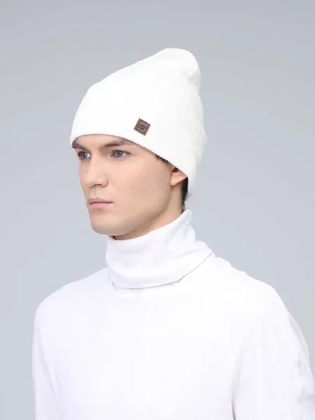 Шапка Luckylook белая