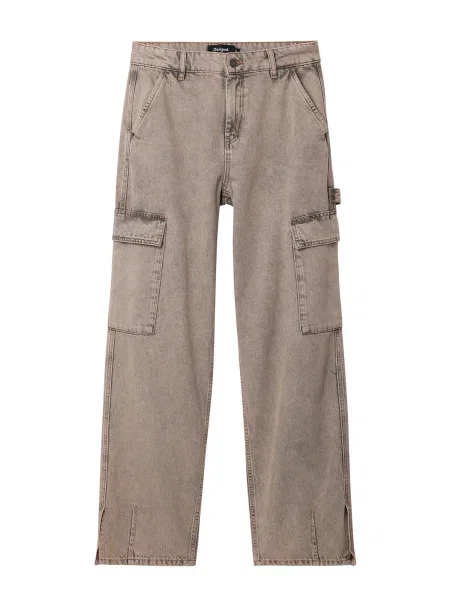 Desigual Blugi Casandr Straight Fit gri