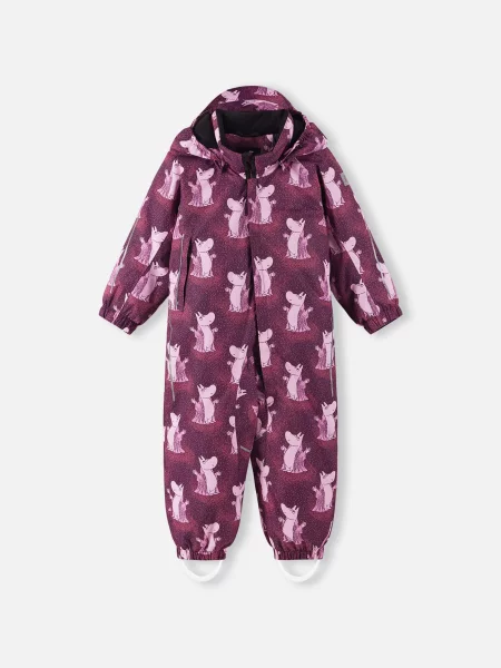 Утепленный комбинезон Reima бордовый