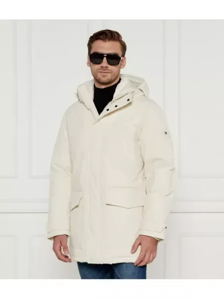 Tommy Hilfiger De puf geacă alb