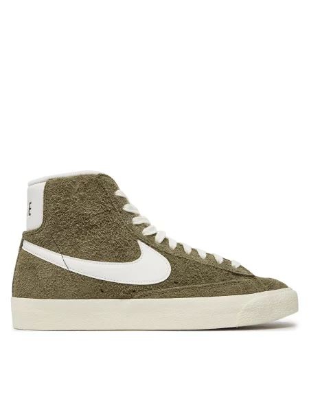 Čevlji Nike Blazer Mid Vntg Medium Olive/Sail/Coconut Milk zelena