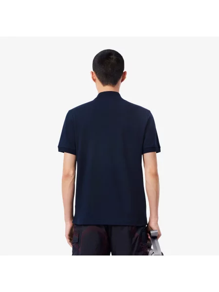 Классическое поло Lacoste синее